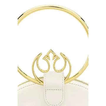 Loungefly x Star Wars White Rebel Handle Crossbody Bag
