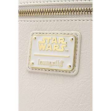 Loungefly x Star Wars White Rebel Handle Crossbody Bag