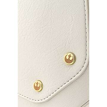 Loungefly x Star Wars White Rebel Handle Crossbody Bag