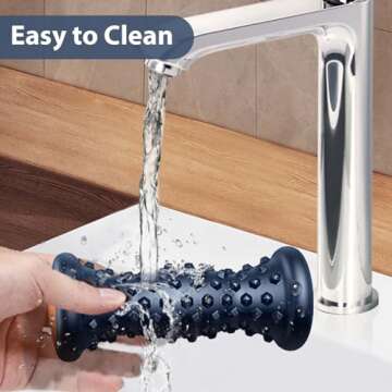 BESKAR Foot Massage Roller for Relief Plantar Fasciitis, Foot Reflexology Tool Pressure Point Massage Roller, Deep Tissue Massage for Relieving Feet Arch Heel Pain, Myofascial Pain Syndrome