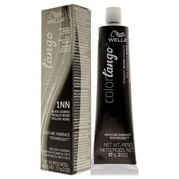 COLORCHARM Professionals Tango Permanent Hair Color, 1NN Black Intense Neutral