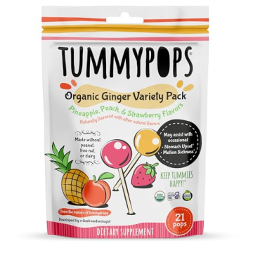 Organic Tummypops Variety Pack for Motion Sickness Relief