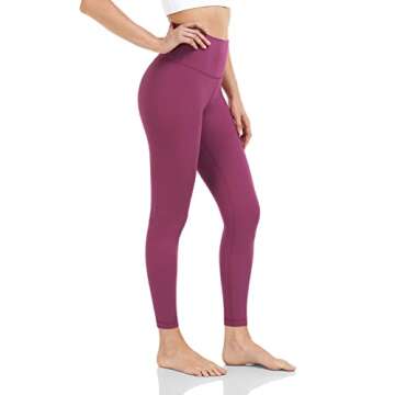 HeyNuts High Waisted Leggings - Stylish Comfort & Fit