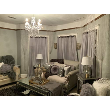Lush Decor Sheer Grommet Curtains for Elegant Home Decor