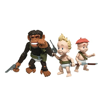 Boss Fight Studio Sam & Max: Rubber Pants Commandos Deluxe Action Figure Set, Multicolor