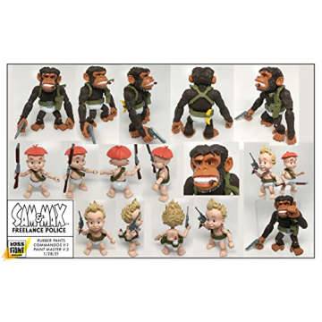 Sam & Max Rubber Pants Commandos Deluxe Action Figure Set