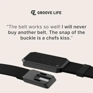 Groove Life Groove Belt - Stretchable Nylon Belt with Magnetic Buckle