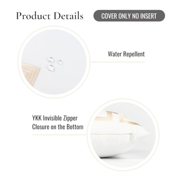 Hofdeco Lumbar Pillow Cover - Outdoor & Indoor Use