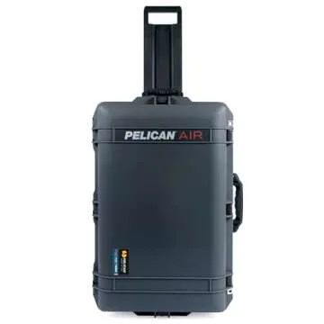 Pelican 1595 Case - Charcoal Waterproof with Custom Foam