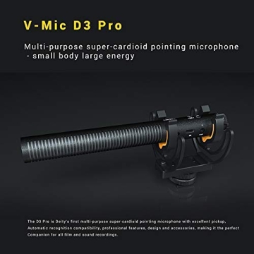 Deity V-Mic D3 Pro Location Kit for Superior Audio
