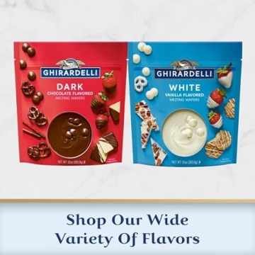 Ghirardelli Melting Wafers 10oz - Perfect for Dipping & More