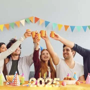 Mudder LED 2025 Light Up Numbers for Celebrations