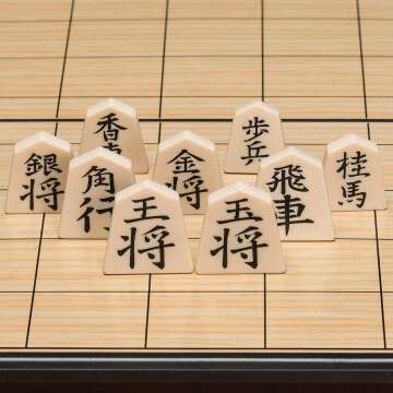 Shogi Magnetic Travel Game Set - 9.75 Inches