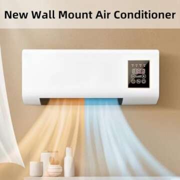 2025 New Climafy Air Conditioner, Climafy Portable Air Conditioner Split Max, Multifunctional Wall A...
