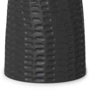 SIMPLIHOME Boyd Solid Mango Wood Accent Table in Black