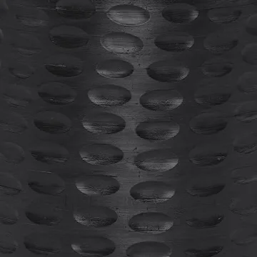 SIMPLIHOME Boyd Solid Mango Wood Accent Table in Black