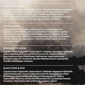 Salt & Stone Natural Deodorant Mini Pack | Vegan & Cruelty-Free