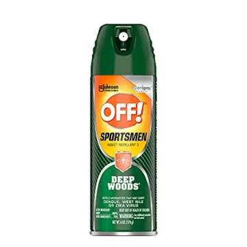 OFF! Deep Woods Sportsmen Insect Repellent Aerosol, 6 Ounce (Pack of 3)