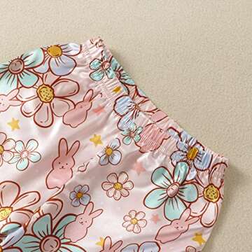 MAINESAKA Baby Girls Summer Silk Satin Pajamas Set