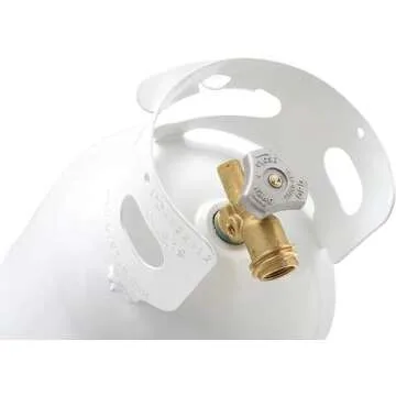 Flame King 10LB Steel Propane Tank for Grilling & Camping