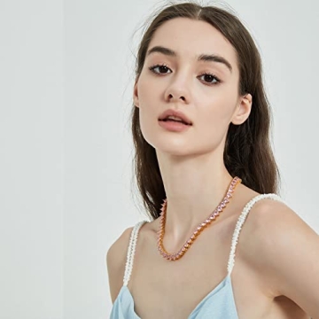 Feel Style Heart Tennis Necklace - 18K Gold Plated