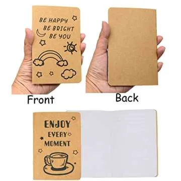 Inspirational Pocket Notebooks - Mini Journals for Gifts