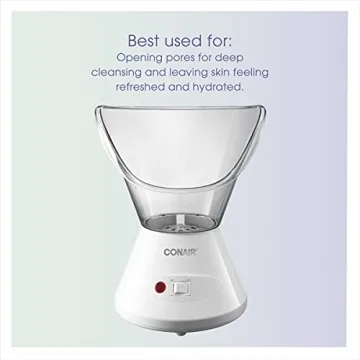 True Glow by Conair Facial Steamer for Home Spa Experience