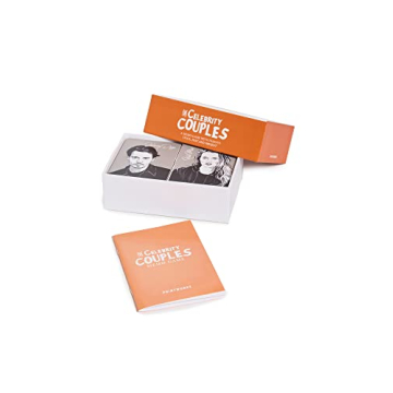 PrintWorks Women's Memory Game Celebrity Couples, Red Multi, One Size