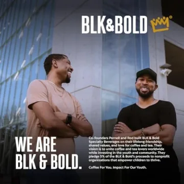 BLK & Bold Ground Coffee - Rise & GRND 100% Arabica