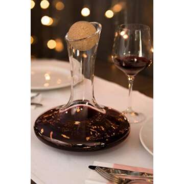 Elegant Wine Decanter & Accessories for Wine Lovers