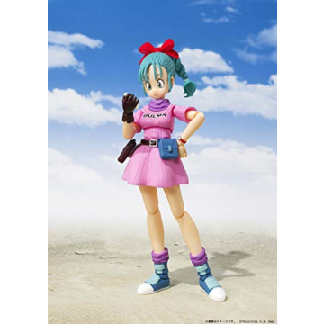 Tamashii Nations Bulma Action Figure for Dragon Ball Fans
