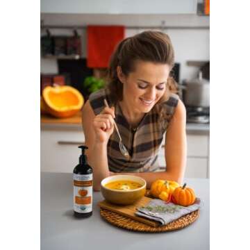 velona Pumpkin Seed Oil USDA Certified Organic - 8 fl oz | 100% Pure and Natural Carrier Oil | Unrefined, Cold Pressed