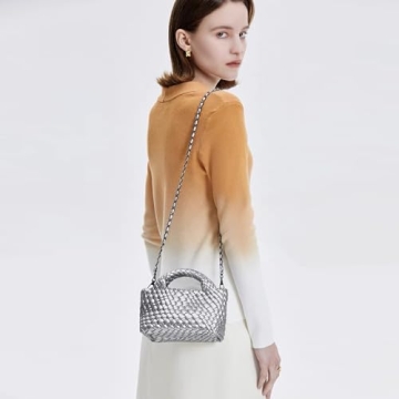 OUYGZOU Woven Bags: Chic Crossbody Fashion Bags for Women
