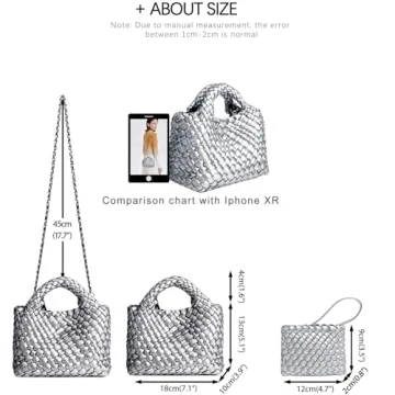 OUYGZOU Woven Bags: Chic Crossbody Fashion Bags for Women