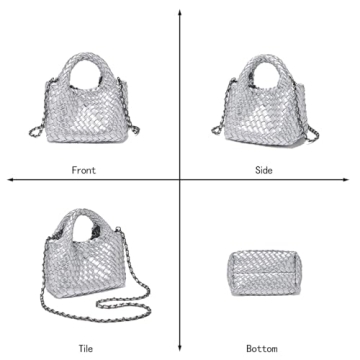 OUYGZOU Woven Bags: Chic Crossbody Fashion Bags for Women