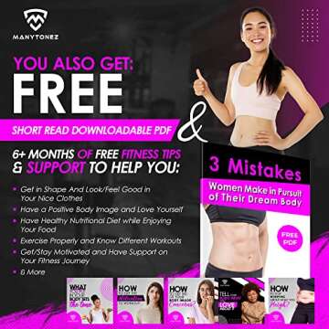 MANYTONEZ Ab Twist Board - Slimming & Core Trainer