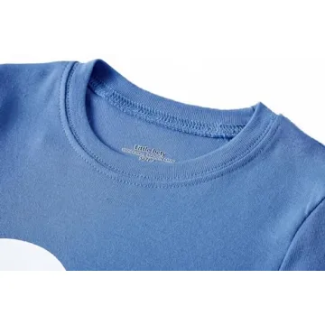 Little Bety Boys Cotton Pajamas for Toddlers - 4T Blue