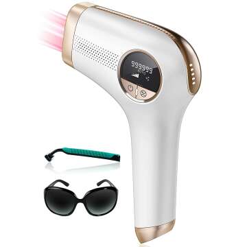 Painless At Home IPL Hair Removal Device for Women