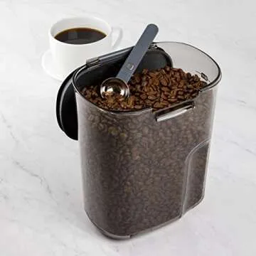 Progressive International ProKeeper+ Airtight Coffee Canister Set with Scoop