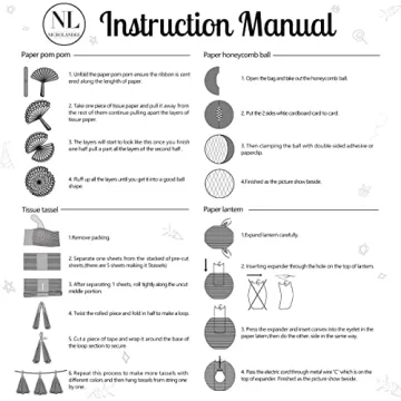 NICROLANDEE Fall Decorations - 15 PCS Autumn Pom Poms Decor