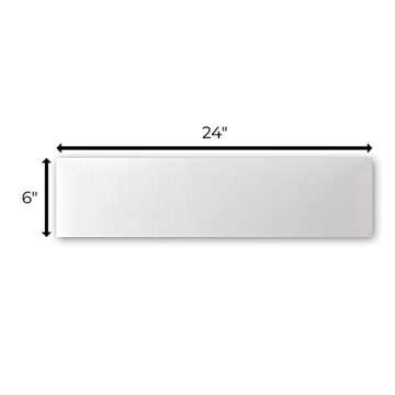 Custom Sign Riders (3 Pcs) | 24x6 inches, Double Sided, 4mm CoroPlast | Personalized with Multiple Text Colors & Font Options | For Business, Event, or Personal Use