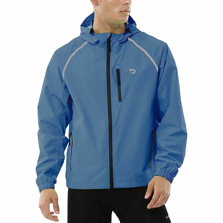 BALEAF Men's Lightweight Waterproof Rain Jacket