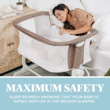 Baby Delight Beside Me Dreamer Bassinet for Newborns