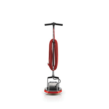 Oreck Commercial Orbiter Hard Floor Cleaner Machine, Multi-Purpose Floor Cleaning, Random Orbital Drive, Wide Cleaning Path, 50-Foot Long Cord, ORB550MC, Gray/Red