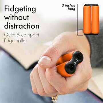 ONO Roller - Handheld Fidget Toy for Adults | Help Relieve Stress, Anxiety, Tension | Promotes Focus...
