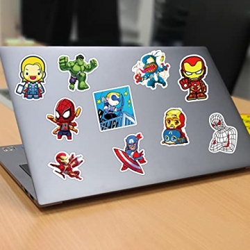 200PCS Waterproof Teens Hero Stickers for All Ages