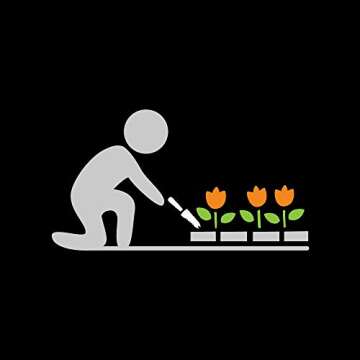 iskars Soil Scoop - Fiber Composite Hand Shovel for Planting and Potting - Gardening Hand Tools for Indoor and Outdoor Gardening