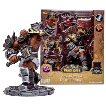 McFarlane Toys - World of Warcraft Orc: Warrior/Shaman (Epic) 1:12 Scale Posed Figure