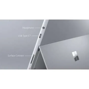 Microsoft Surface Go 2 in 1 Laptop with Touchscreen, 8GB RAM, 128GB SSD