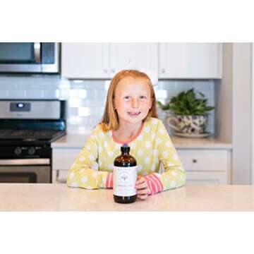 Elderlane Elderberry Syrup Immune Support Supplement - Immune Support for Kids - Immune Boosters for Adults - Natural Immunity Booster - Made with Honey & Elderberries - Gluten-Free - 8.5 Fl Oz